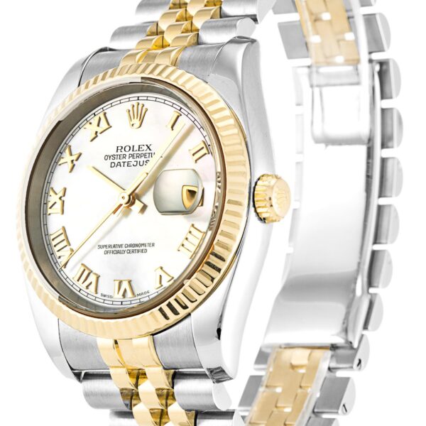 Alternative view of Replica Rolex Datejust Pearl Dial 16234 36 mm