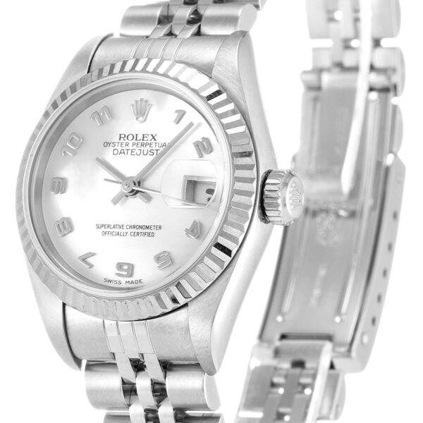 Alternative view of Replica Rolex Lady-Datejust Mother of Pearl – White Dial 79174 26 mm