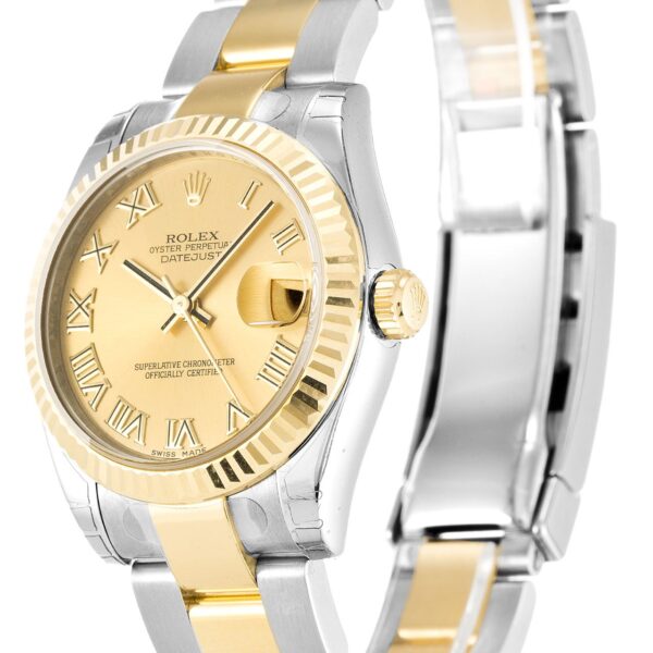 Alternative view of Replica Rolex Lady-Datejust Champagne Dial 178273-2 31 mm