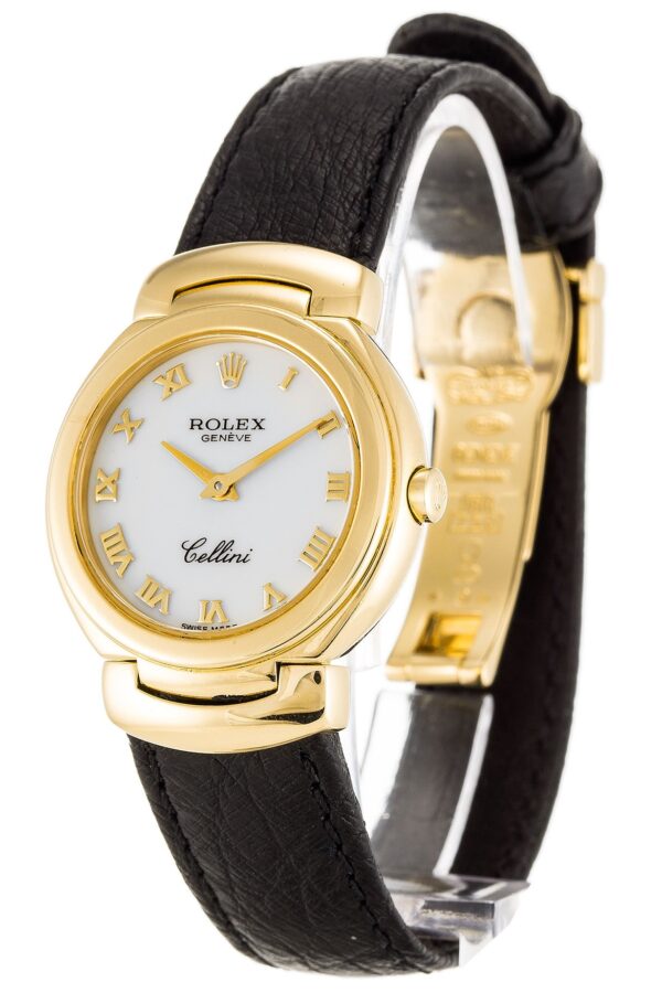 Alternative view of Replica Rolex Cellini White Dial 6621