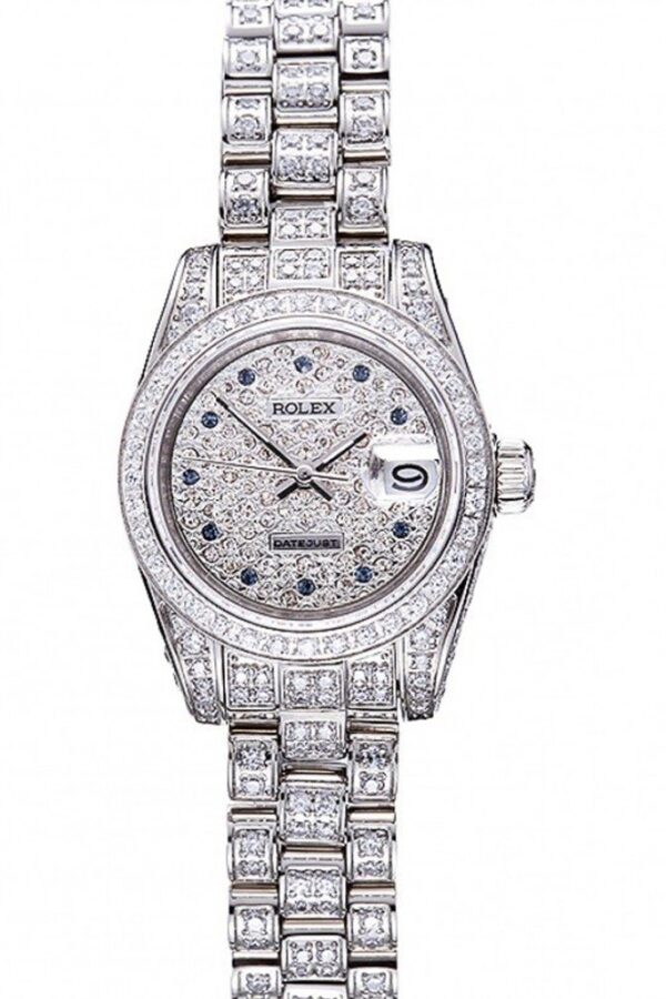 Superclone Rolex Datejust Silver Dial 622022 26 mm