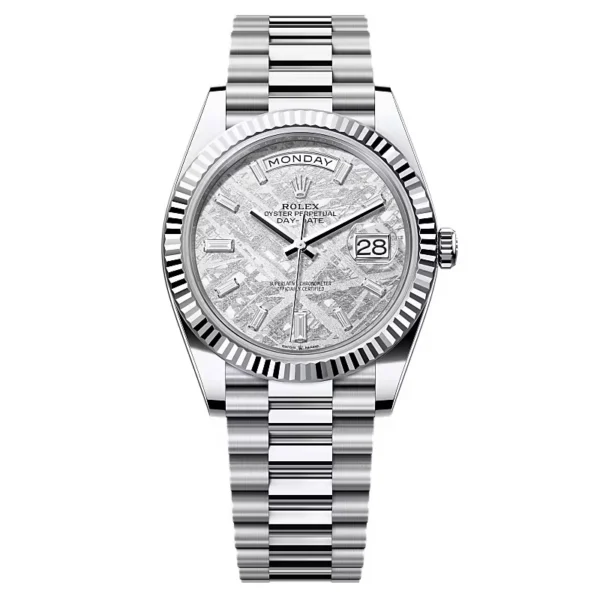 Superclone Rolex Day-Date Meteorite Diamond Dial 228236-0011 40 mm