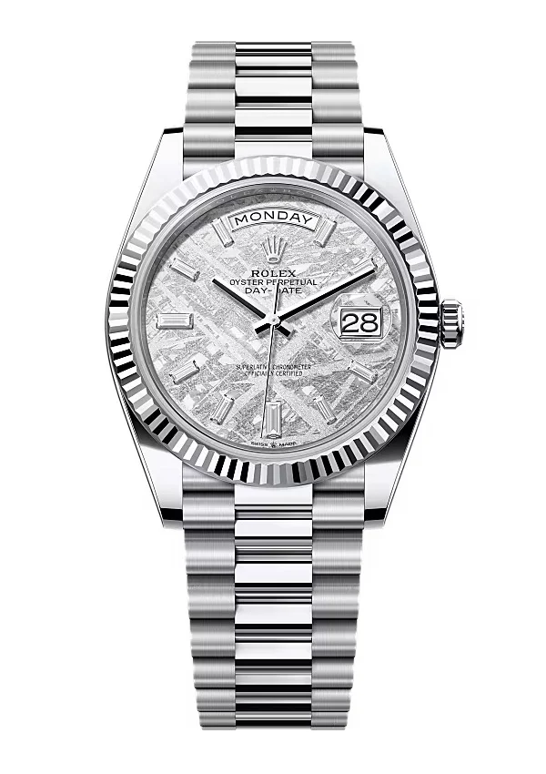 Superclone Rolex Day-Date Meteorite Diamond Dial 228236-0011 40 mm