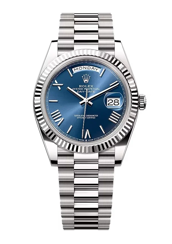 Superclone Rolex Day-Date Blue Dial 228239-0007 40 mm