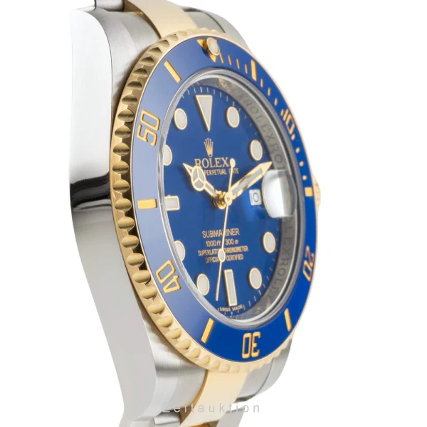 Superclone Rolex Submariner Blue Dial 116613LB “Bluesy” - Image 3