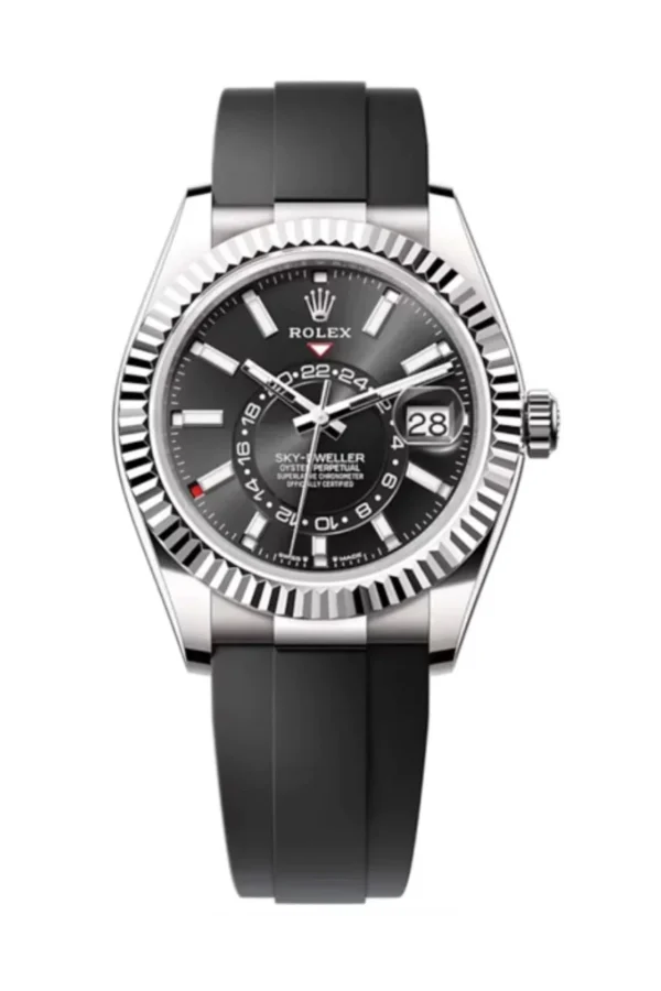 Superclone Rolex Sky-Dweller Bright black Dial 336239