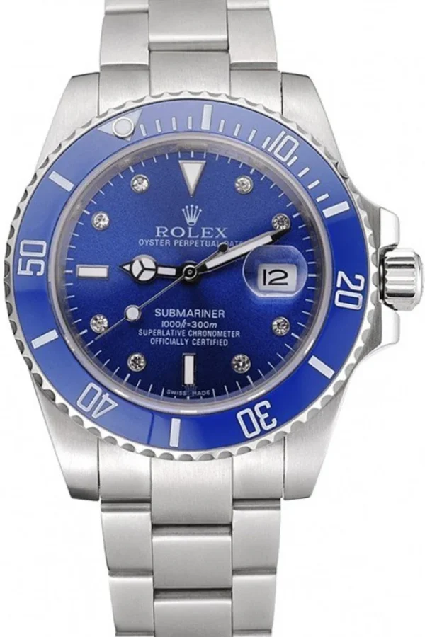 Replica Rolex Submariner Blue Dial 622638