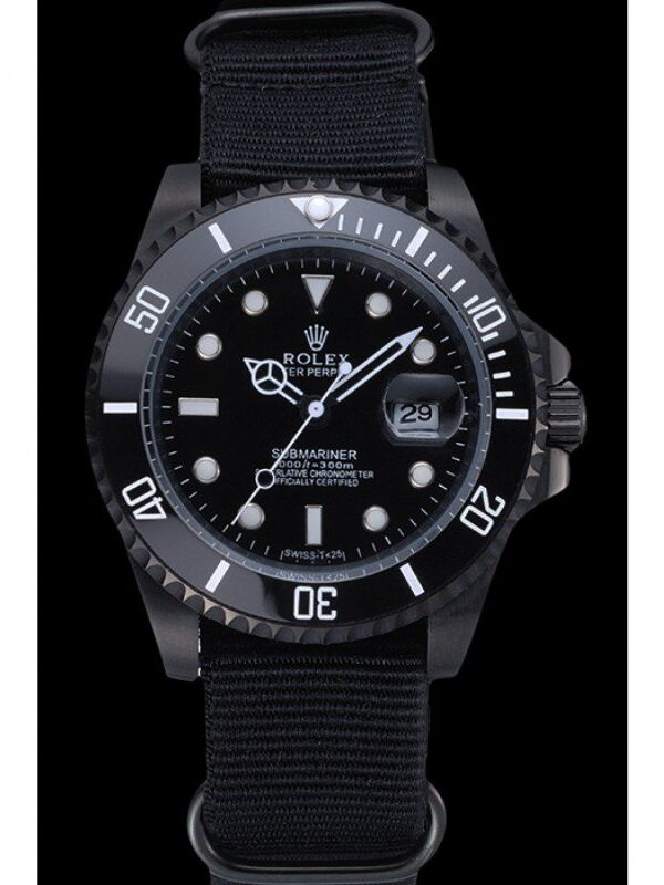 Alternative view of Replica Rolex Submariner Black Dial 622006