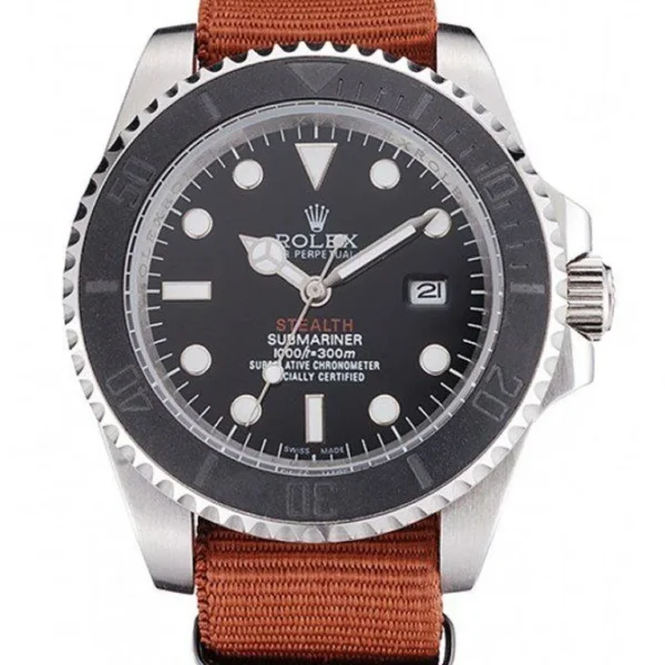 Replica Rolex Submariner Black Dial 621387