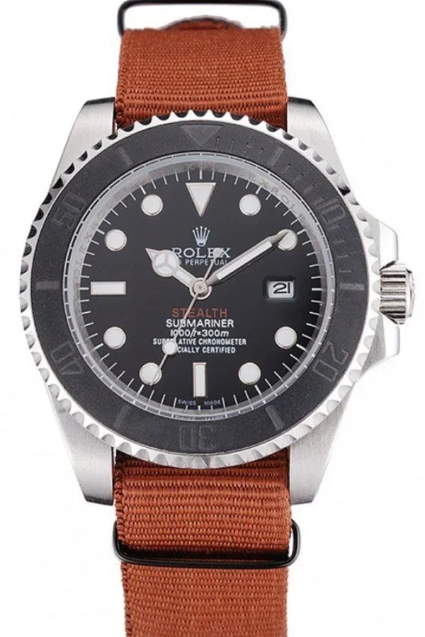 Replica Rolex Submariner Black Dial 621387
