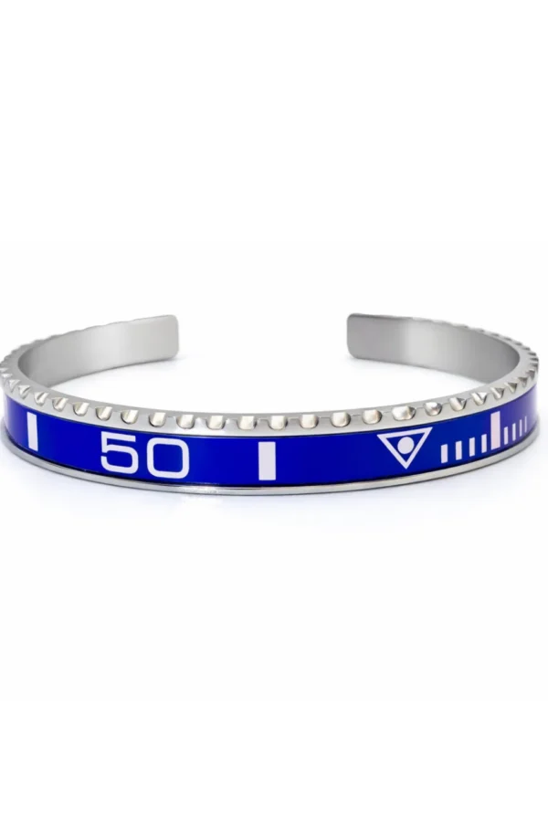 Smurf Blue Submariner Titanium Steel Bracelet