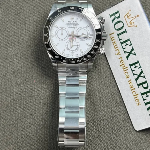 Alternative view of Rolex Cosmograph Daytona Rolesium Enamel Dial (2026) SuperClone