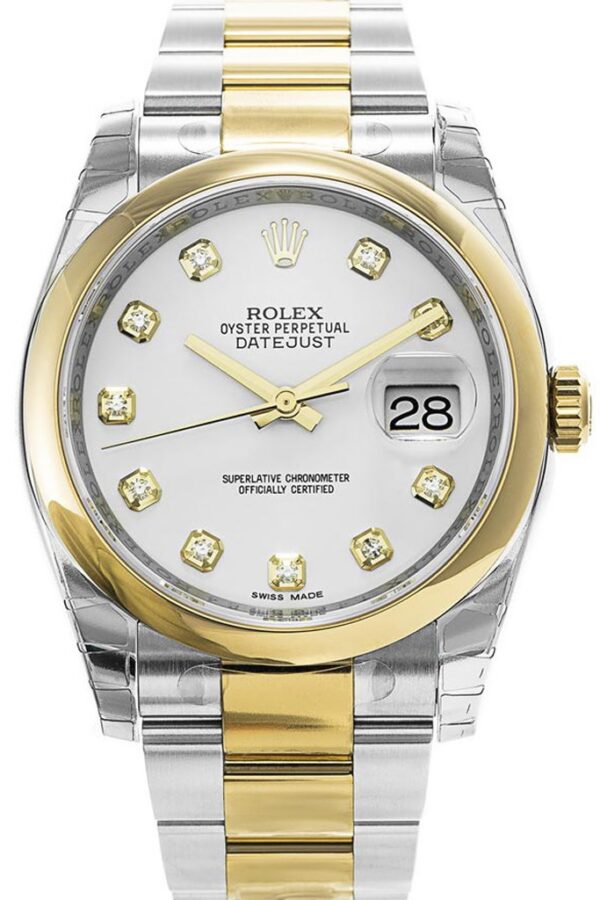 Replica Rolex Datejust White Dial 116203 36 mm