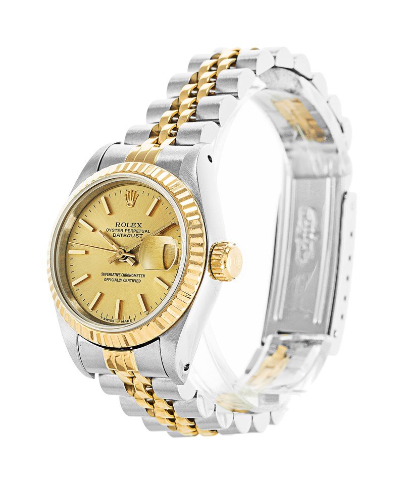 Replica Rolex Datejust Gold Dial 69173 26 mm - Image 5