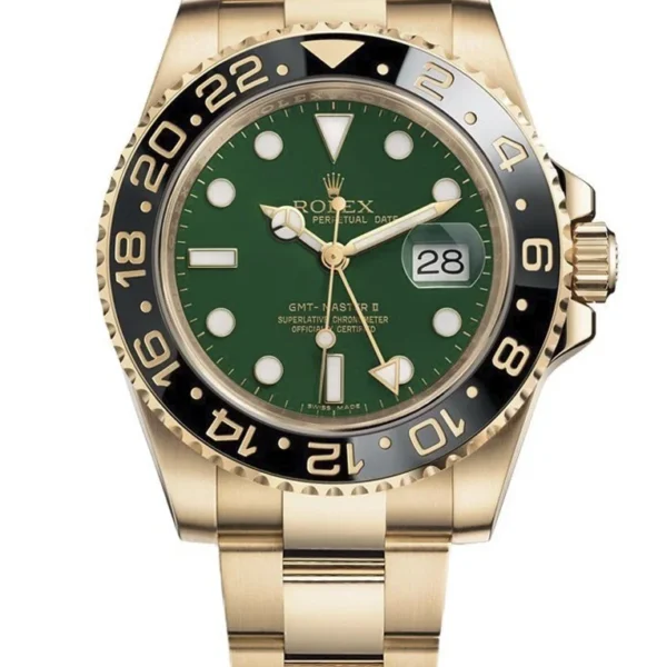 Superclone Rolex GMT-Master II Green Dial 116718LN