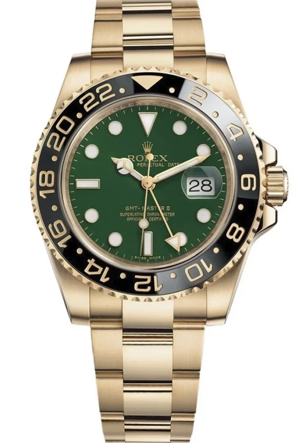 Superclone Rolex GMT-Master II Green Dial 116718LN