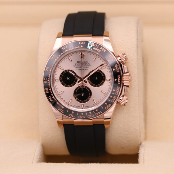 Alternative view of Rolex Daytona Sundust Dial in Everose Gold 126515LN