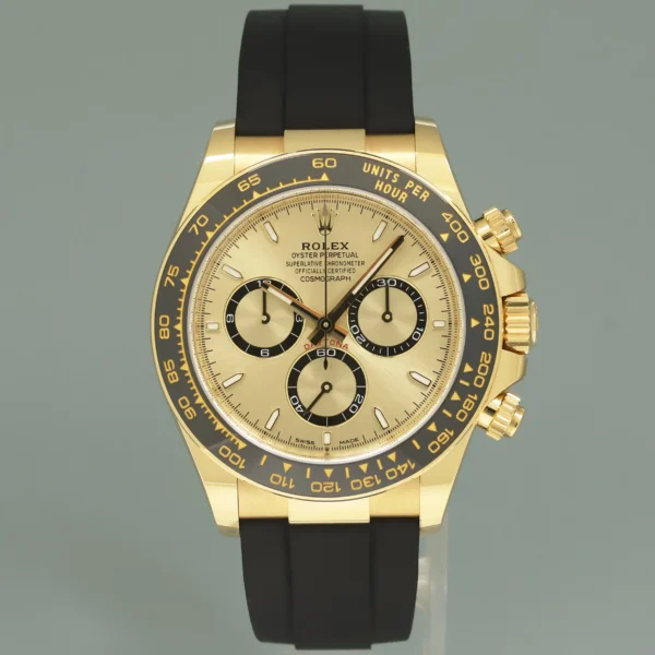 Alternative view of Rolex Daytona Golden Dial 126518LN