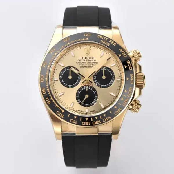 Alternative view of Rolex Daytona Golden Dial 126518LN “Pikachu”