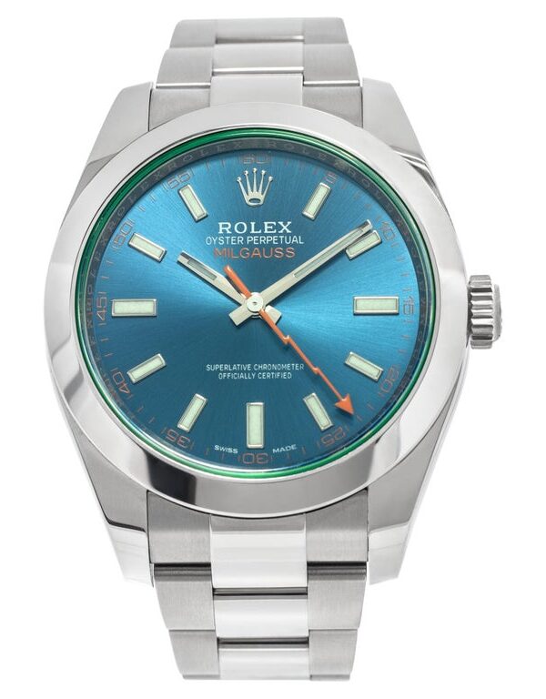 Superclone Rolex Milgauss Blue Dial 116400GV