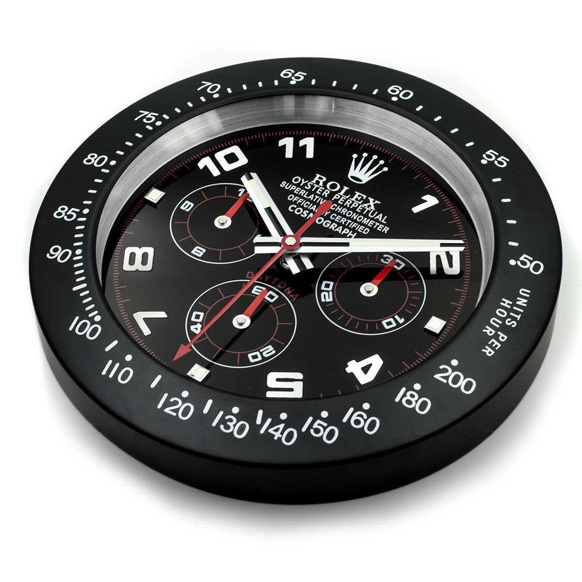 ROLEX WALL CLOCK – DAYTONA BLACK/RED - Image 2