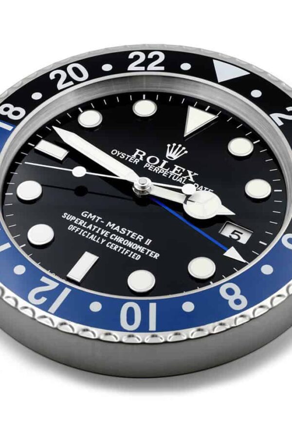 Alternative view of ROLEX WALL CLOCK – GMT MASTER II BATMAN