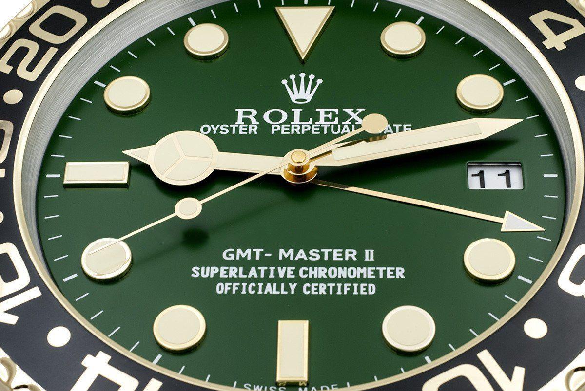 ROLEX WALL CLOCK – GMT MASTER II GOLD - Image 4