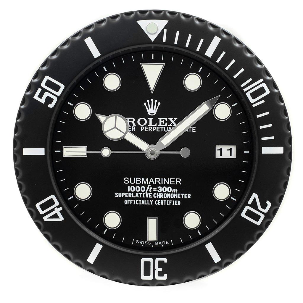 ROLEX WALL CLOCK – SUBMARINER BLACK - Image 2