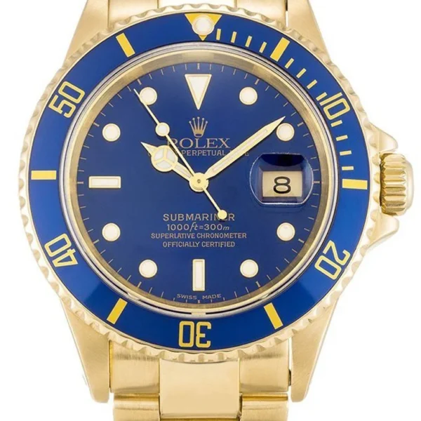 Replica Rolex Submariner Blue Dial 116618LB