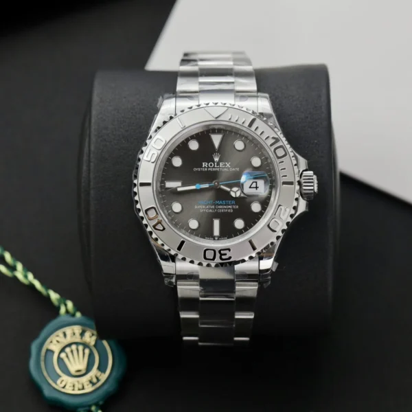 Alternative view of Replica Rolex Yacht-Master Rhodium Dial 126622