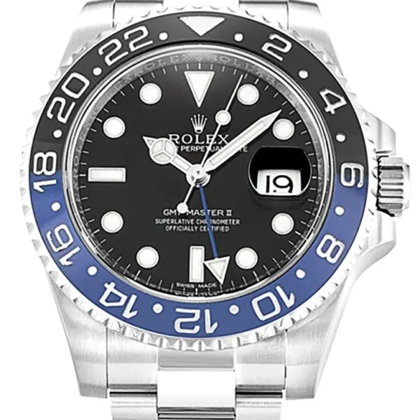 Superclone Rolex GMT-Master II Black Dial 116710BLNR “Batman”