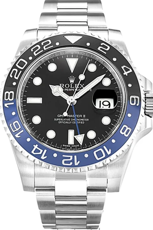 Superclone Rolex GMT-Master II Black Dial 116710BLNR “Batman”