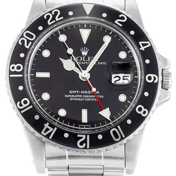 Replica Rolex GMT-Master Black Dial 16750