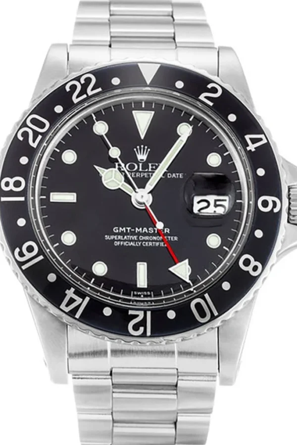 Replica Rolex GMT-Master Black Dial 16750