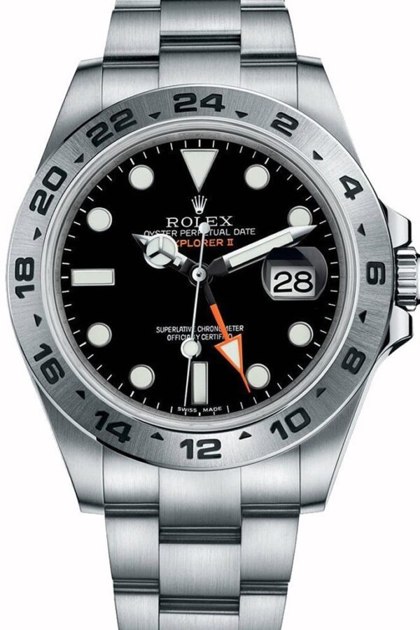 Replica Rolex Explorer II Black Dial 216570 BKSO