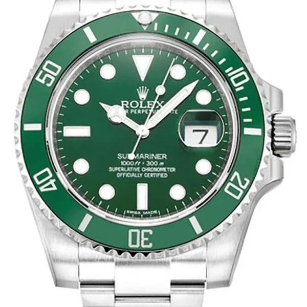 Superclone Rolex Submariner Green Dial 116610LV “Hulk”