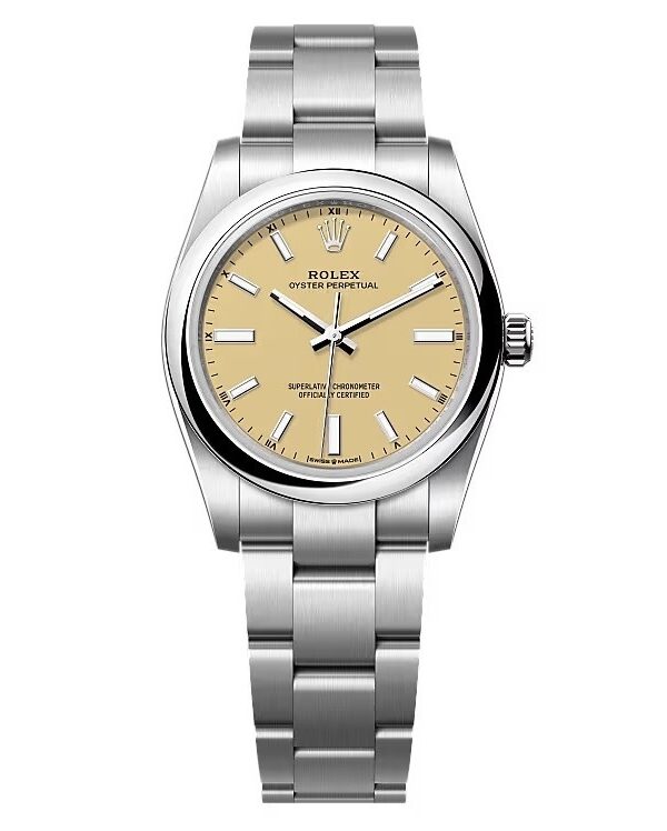 Superclone Rolex Oyster Perpetual 277200 Beige Dial