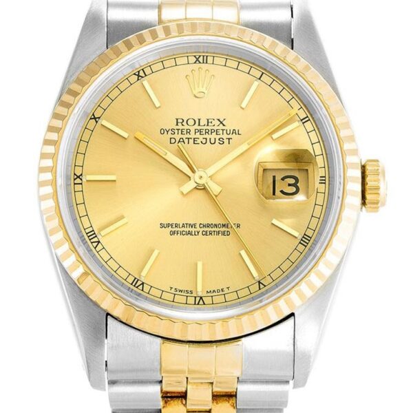 Replica Rolex Datejust Gold Dial 16233 36 mm