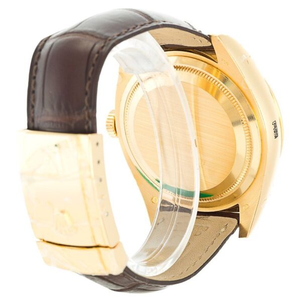 Alternative view of Replica Rolex Sky-Dweller Gold Dial 326138