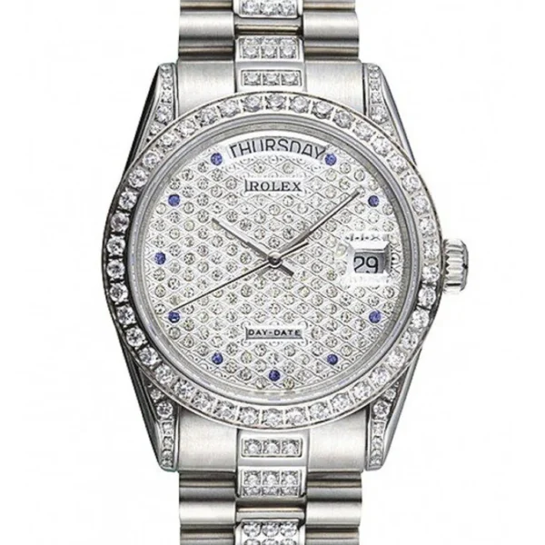 Superclone Rolex Day-Date Diamond Dial 621612 37 mm