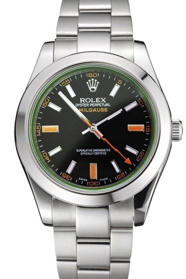 Superclone Rolex Milgauss Black Dial REP016836