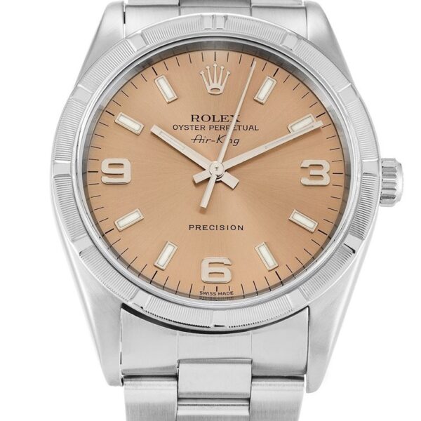 Replica Rolex Air-King Salmon Dial 14010M