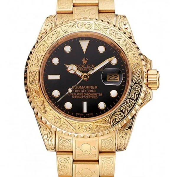 Replica Rolex Submariner Black Dial 1454071
