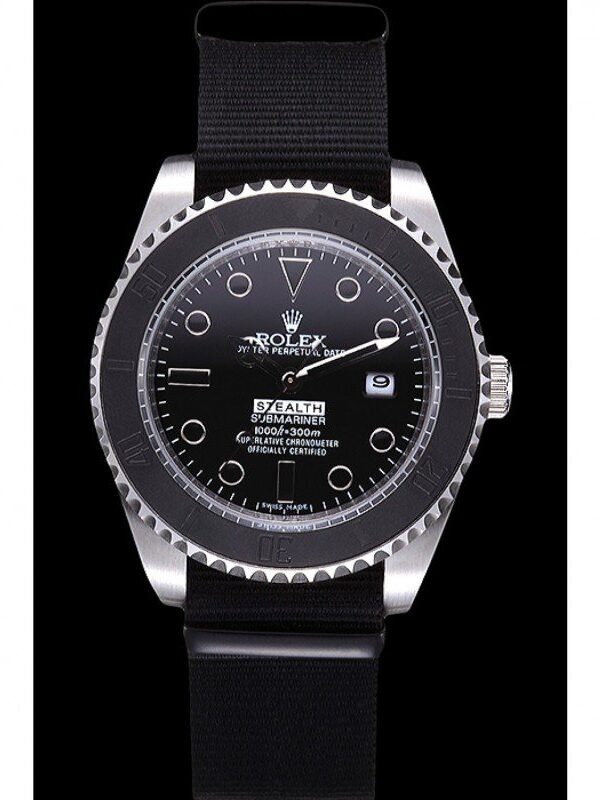 Alternative view of Replica Rolex Submariner Black Dial 621988