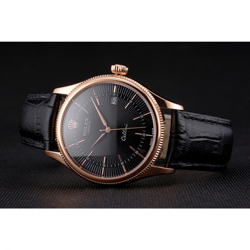 Rolex Cellini Black Dial REP016799 - Image 5