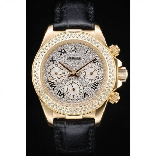 Alternative view of Replica Rolex Daytona Diamond Dial 98238