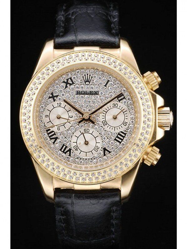 Alternative view of Replica Rolex Daytona Diamond Dial 98238