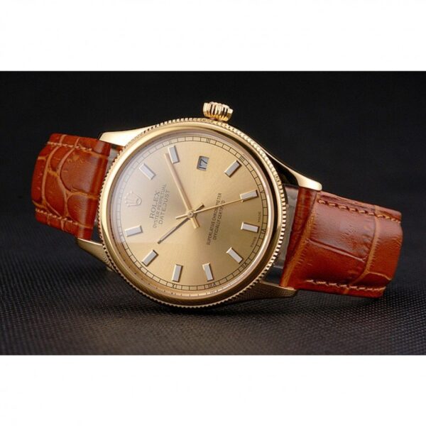 Superclone Rolex Datejust Gold Dial REP016818 38 mm - Image 4