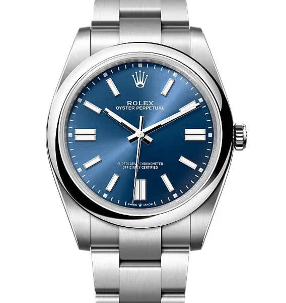 Replica Rolex Oyster Perpetual Blue Dial 124300 41 mm