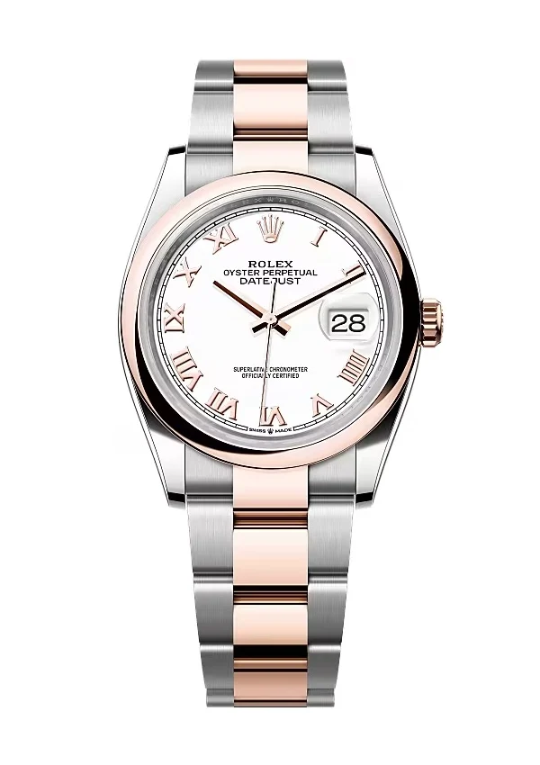 Rolex Datejust White Dial 126201-0016 36 mm